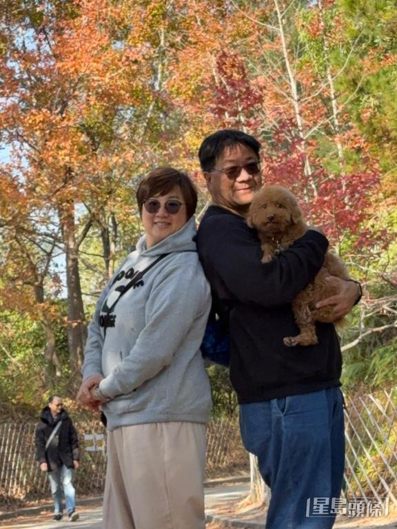 从事资讯科技工作的丈夫,是陈凤英的最强后盾。 受访者提供 从事资讯科技工作的丈夫,是陈凤英的最强后盾。 受访者提供