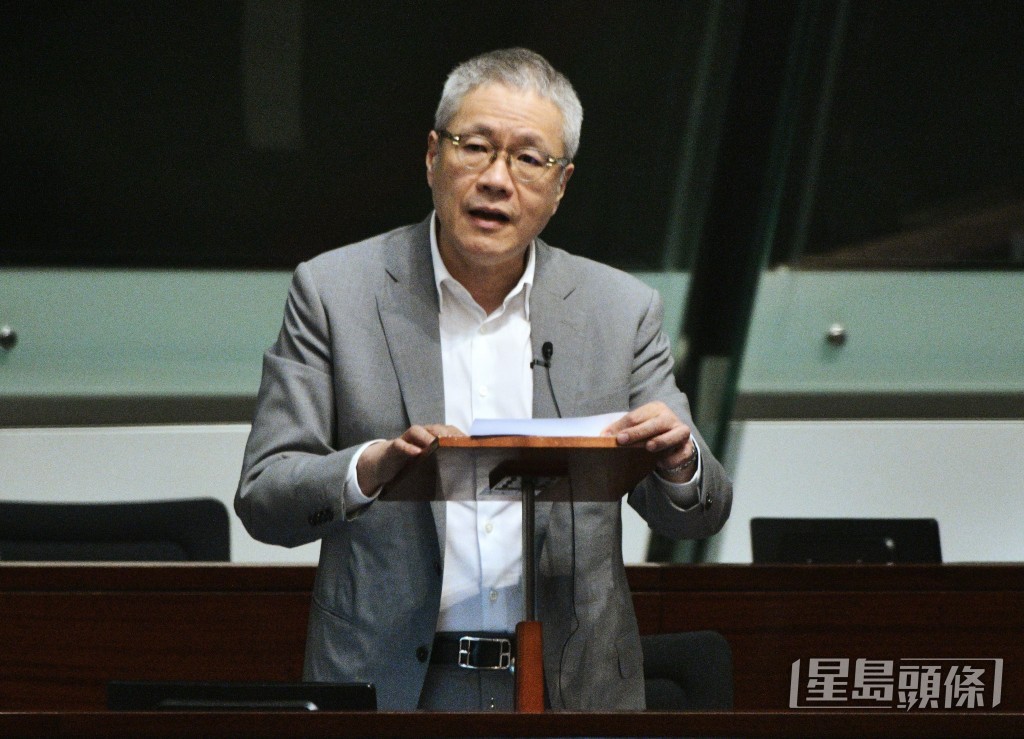 聖公會法政牧師、立法會議員管浩鳴。資料圖片 聖公會法政牧師、立法會議員管浩鳴。資料圖片