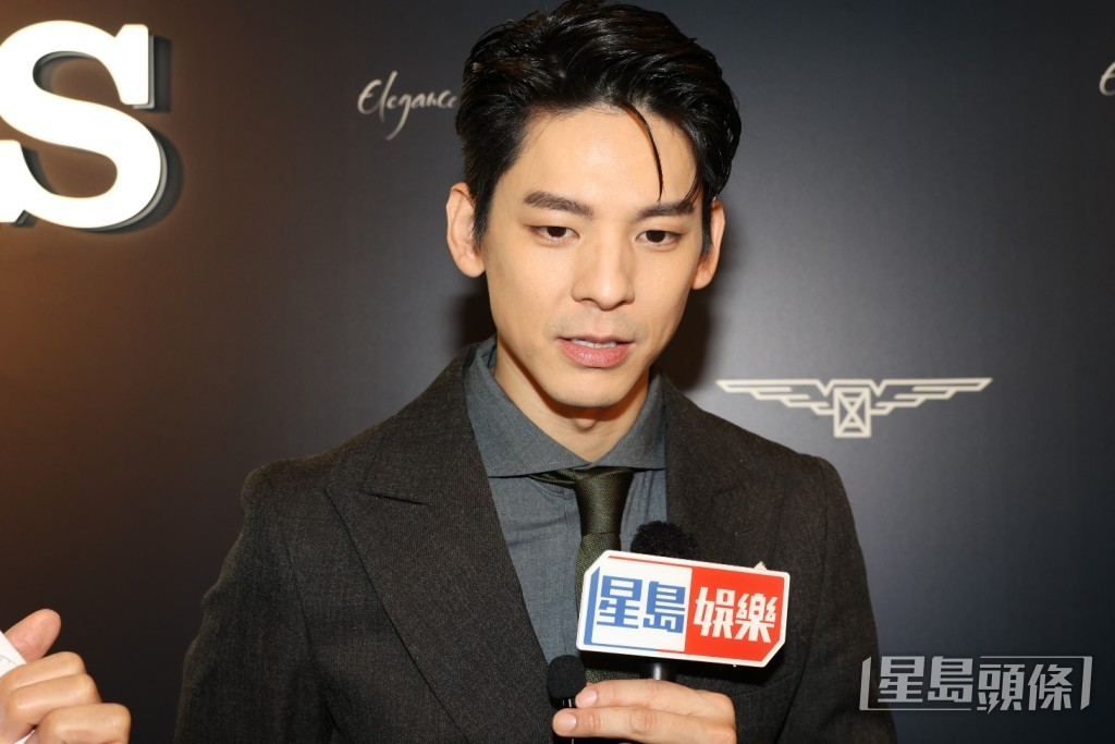 林柏宏首次到馬場,指能入圍金馬已很開心和滿足。 林柏宏首次到馬場,指能入圍金馬已很開心和滿足。