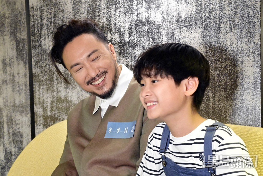 黃梓樂指鄭中基對他很好。