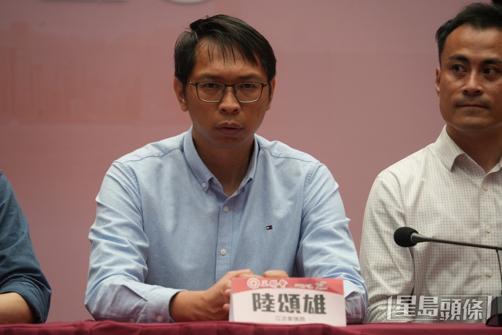工聯會選委會界別立法會議員陸頌雄。吳艷玲攝 工聯會選委會界別立法會議員陸頌雄。吳艷玲攝