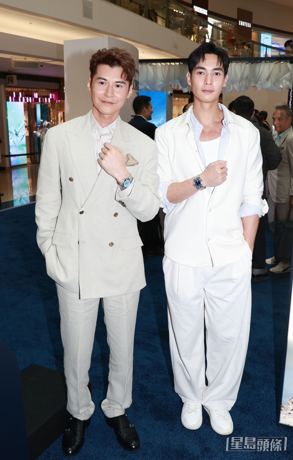 陳家樂、楊天宇都是靚仔。 陳家樂、楊天宇都是靚仔。