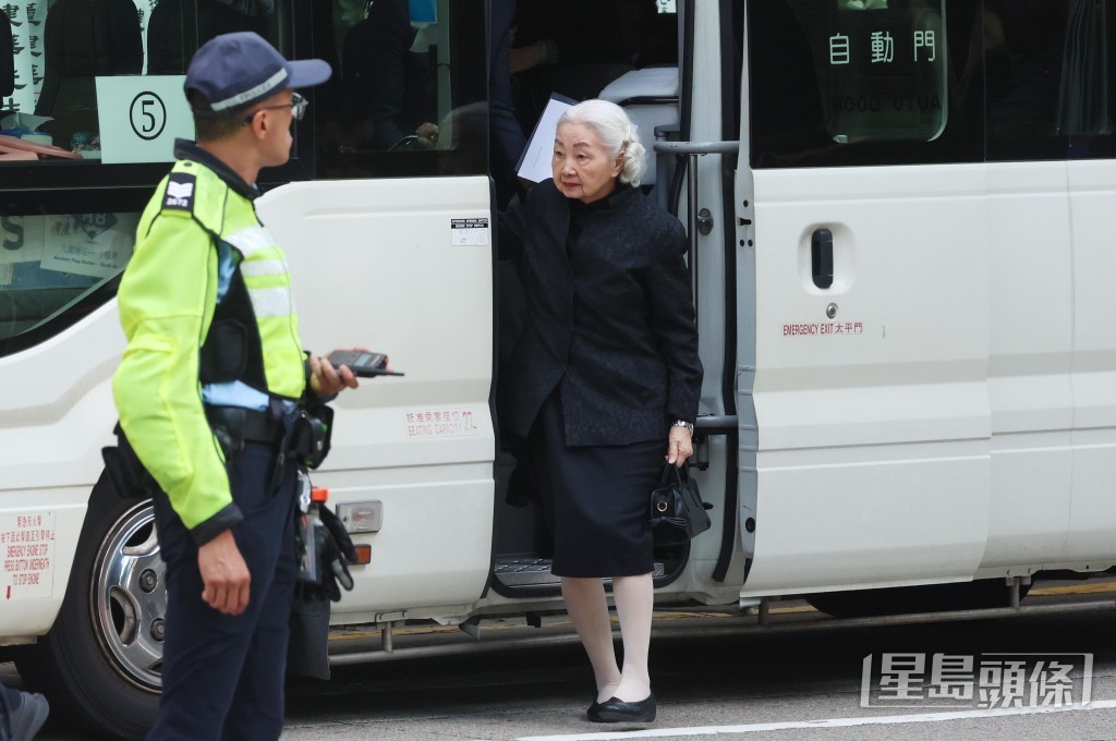 前律政司司长梁爱诗。 前律政司司长梁爱诗。