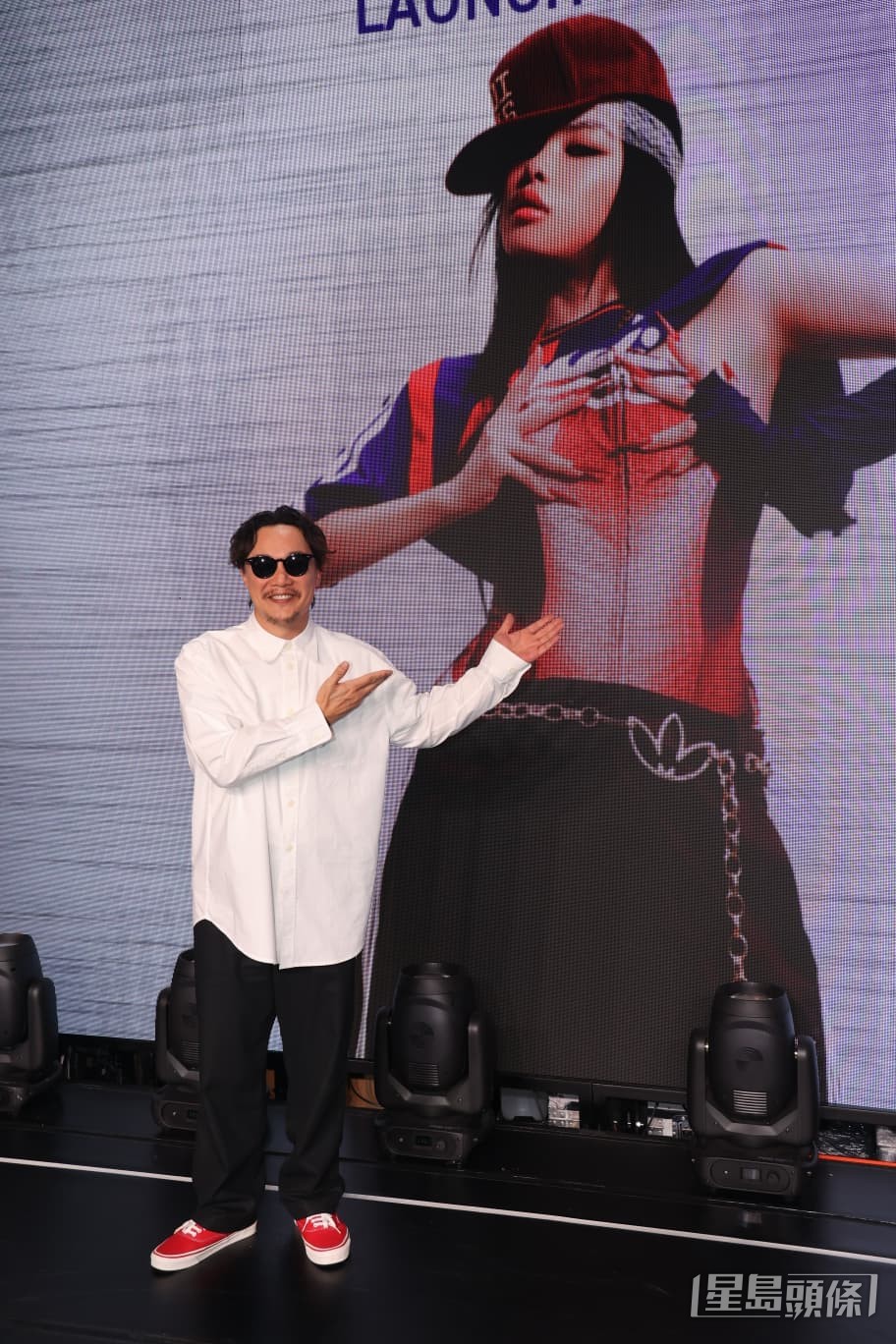 陳奕迅欣賞家麗Energy。 陳奕迅欣賞家麗Energy。
