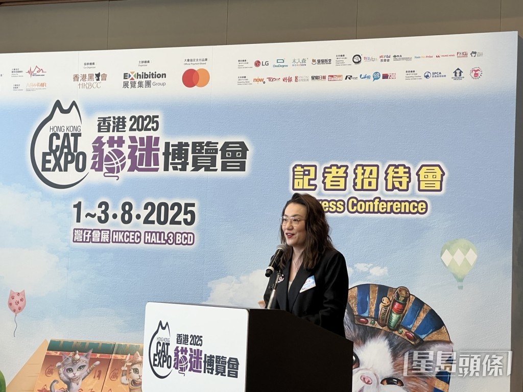 主辦方公司總經理朱雪玲指，有不少港人選擇寵物為家庭成員。