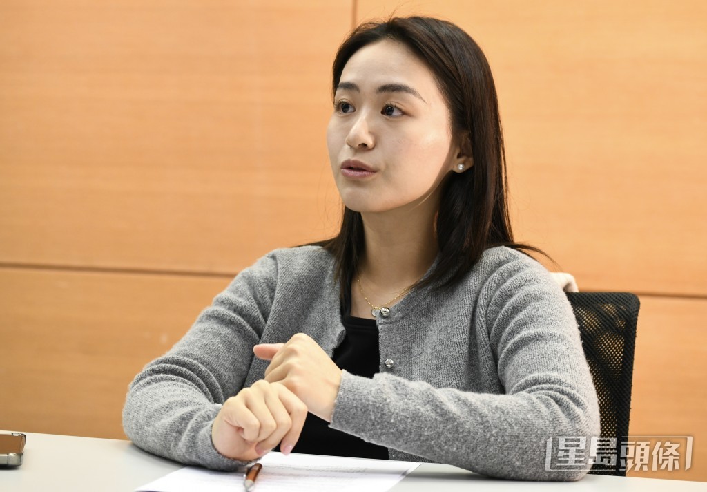 候任西貢區議員莊雅婷。(何君健攝) 候任西貢區議員莊雅婷。(何君健攝)