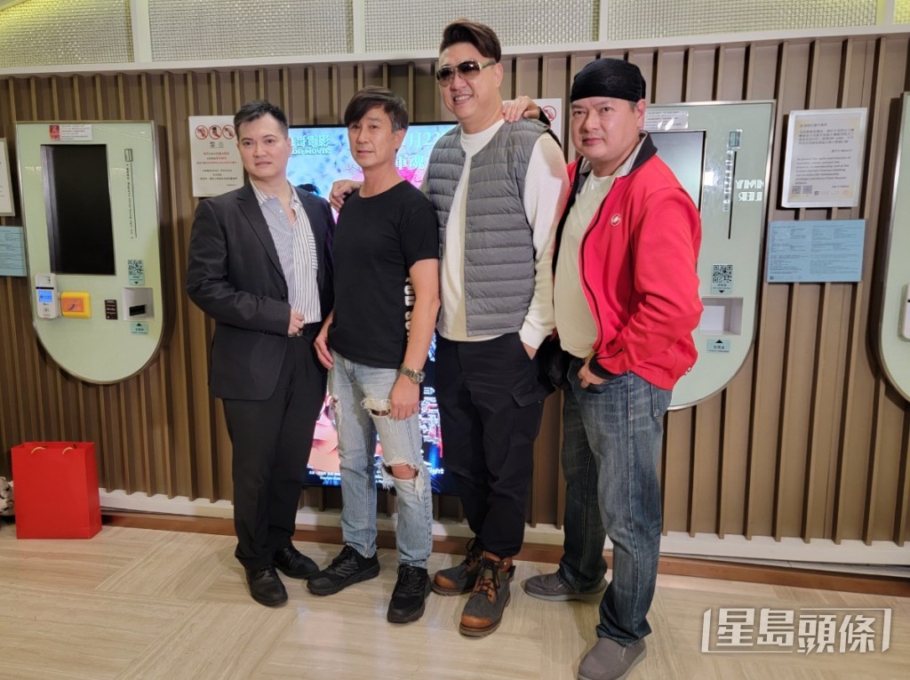 （左起）蔣偉光、陳錫文、鄺銘業與鄔恆通。