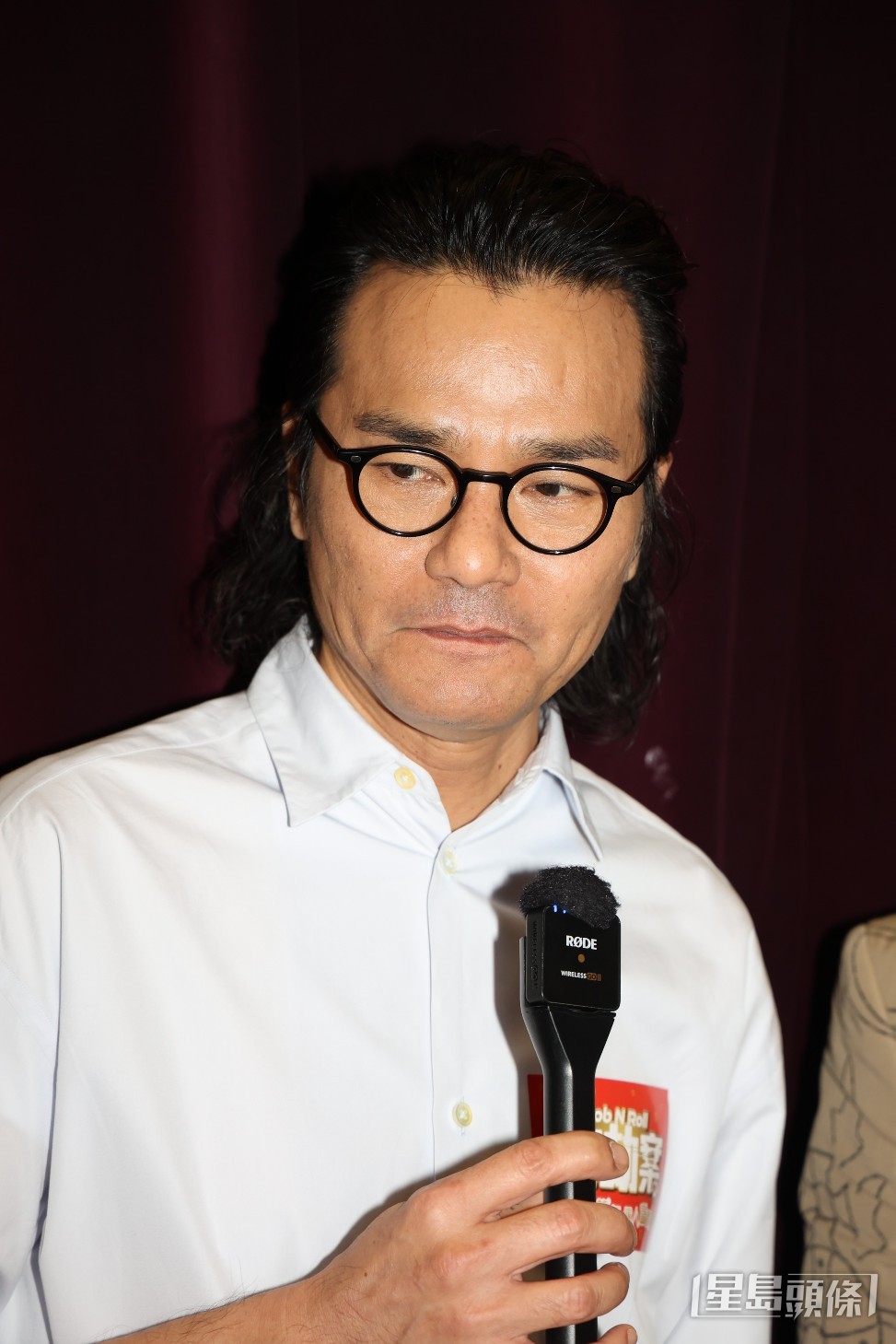林家棟即笑郭富城似足異形。 林家棟即笑郭富城似足異形。