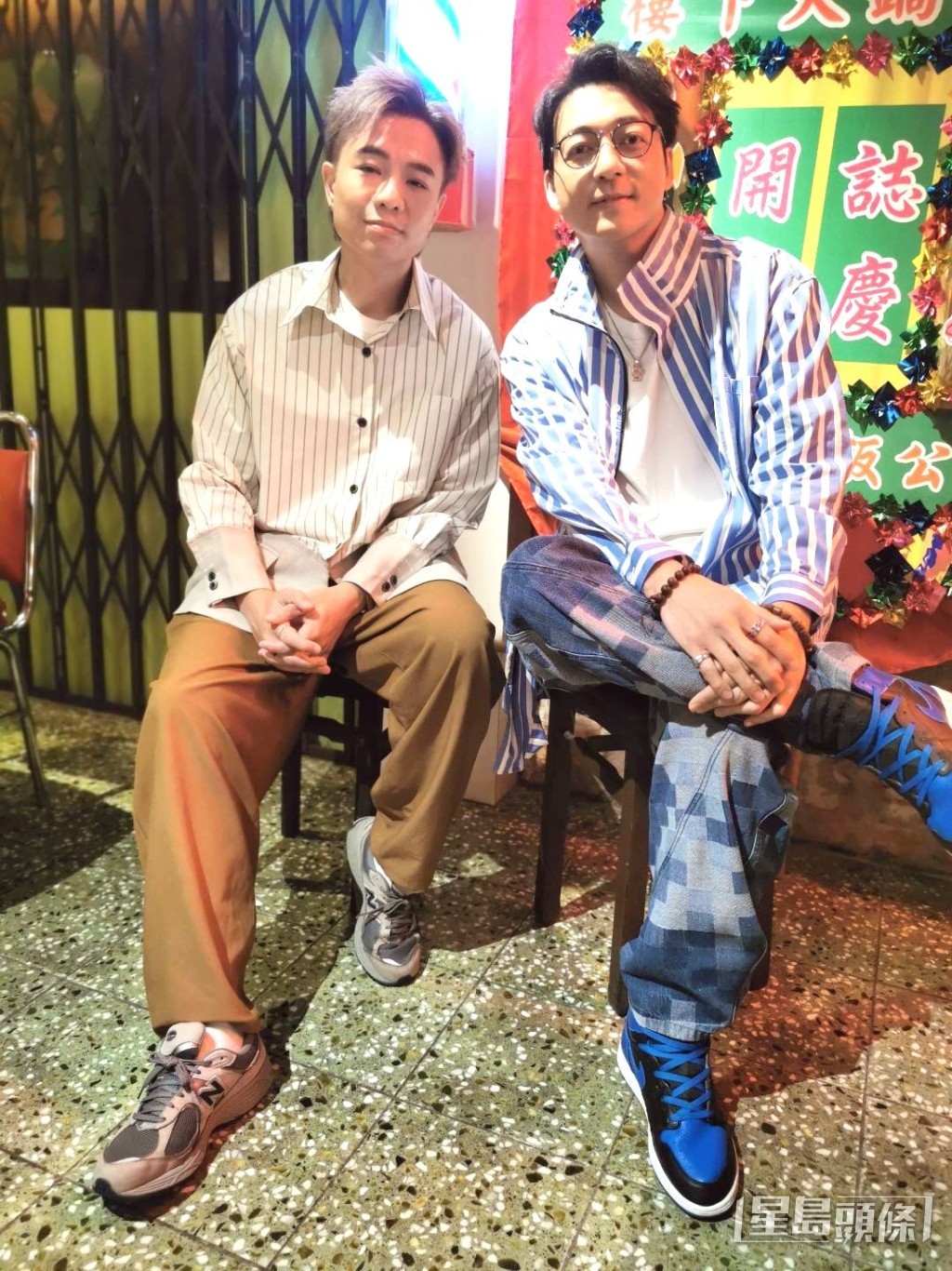 甘永傑及梁浩賢大讚小演員比想像中叻。 甘永傑及梁浩賢大讚小演員比想像中叻。