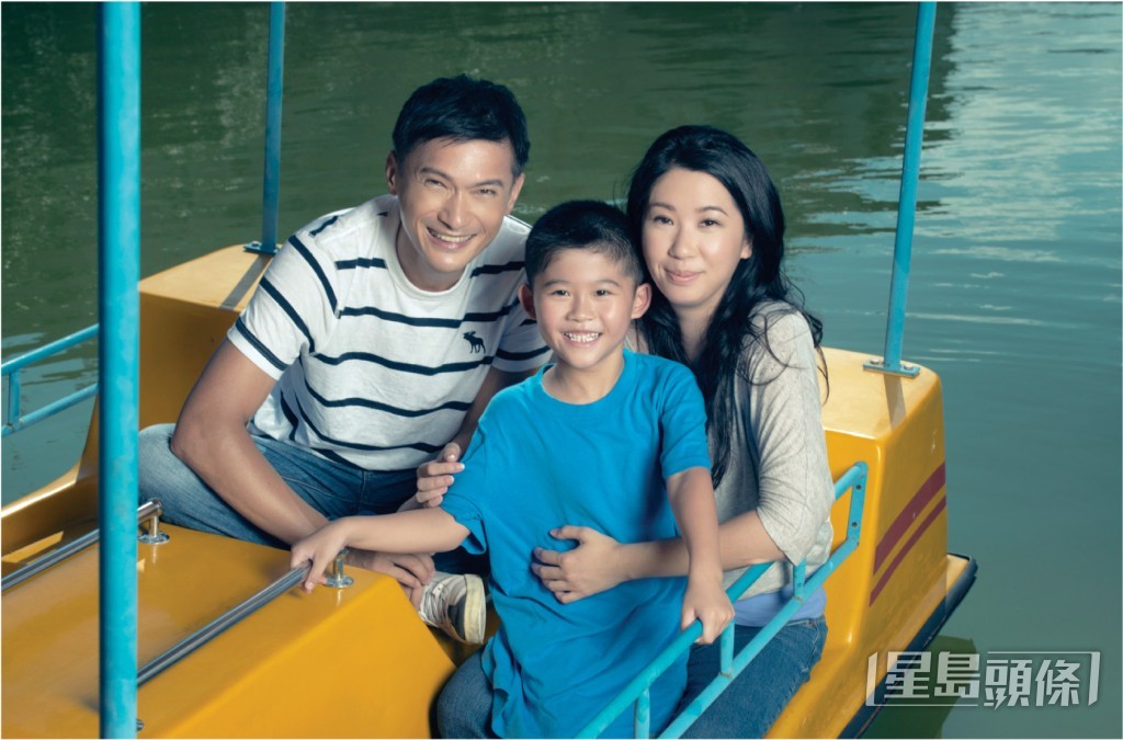 陳錦鴻與太太悉心照顧到兒子成績名列前茅。