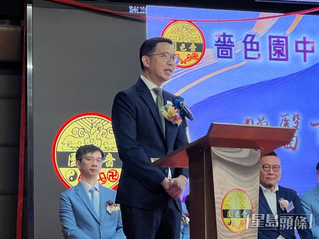 黃大仙民政事務專員胡鉅華。曹露尹攝 黃大仙民政事務專員胡鉅華。曹露尹攝