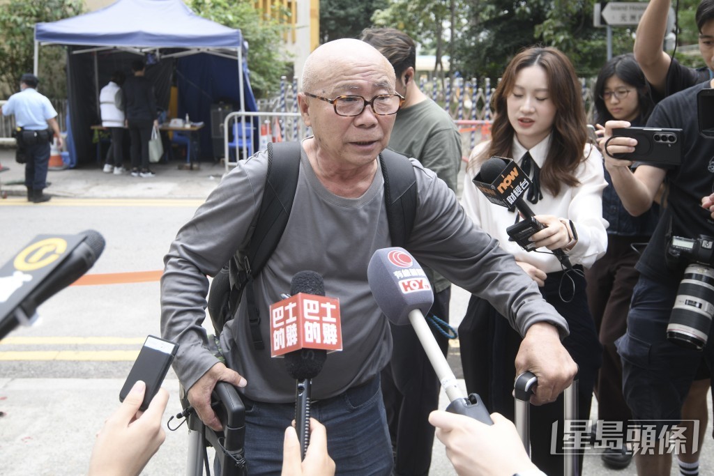 居住在宏昌閣30樓的陳先生。