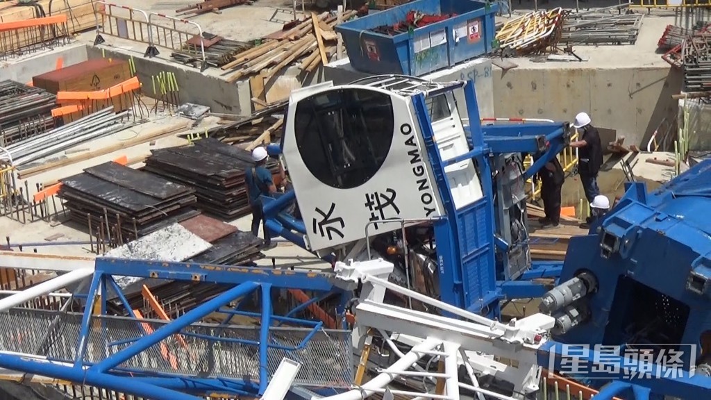「精進建築工程」與涉及2022年安達臣道塌天秤的「精進建築」是兩間不同公司。資料圖片 「精進建築工程」與涉及2022年安達臣道塌天秤的「精進建築」是兩間不同公司。資料圖片