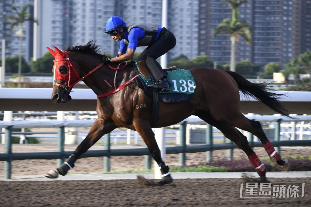  「三江飛輪」神情專注目光如炬，保持上佳水準。