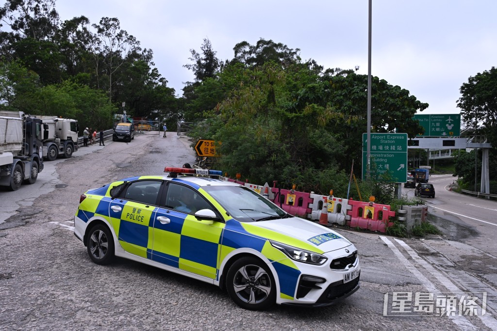 警員到場調查。