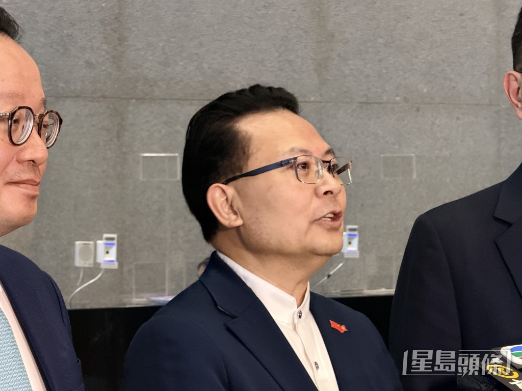 港區全國人大代表召集人陳勇。 港區全國人大代表召集人陳勇。