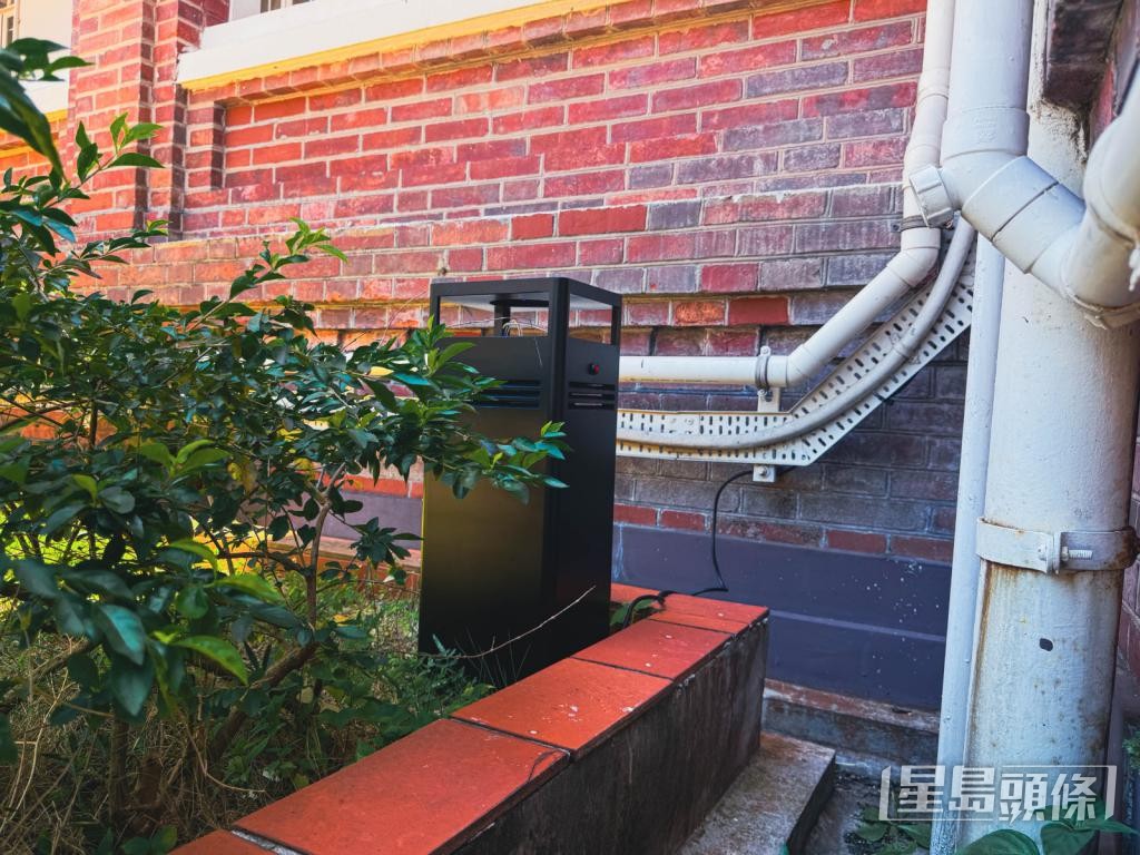 有大學採用滅蚊機。 受訪者提供 有大學採用滅蚊機。 受訪者提供