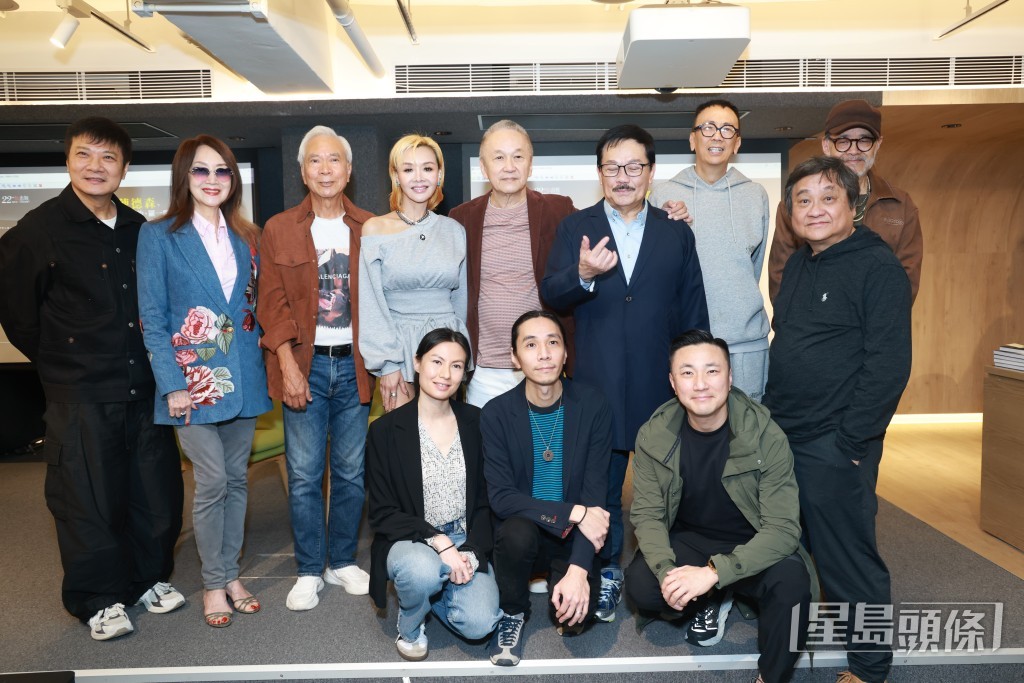 李龍基撐陳德森新書《生命當舖》發佈會。