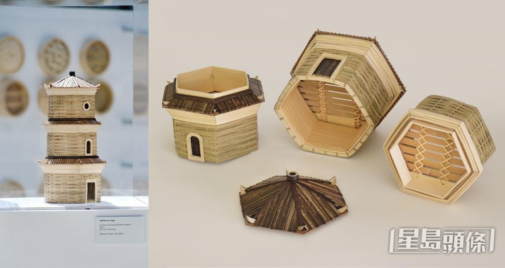 林嘉裕表示,現在每年都會推出變化版蒸籠。圖為「聚星樓蒸籠」。 受訪者提供 林嘉裕表示,現在每年都會推出變化版蒸籠。圖為「聚星樓蒸籠」。 受訪者提供