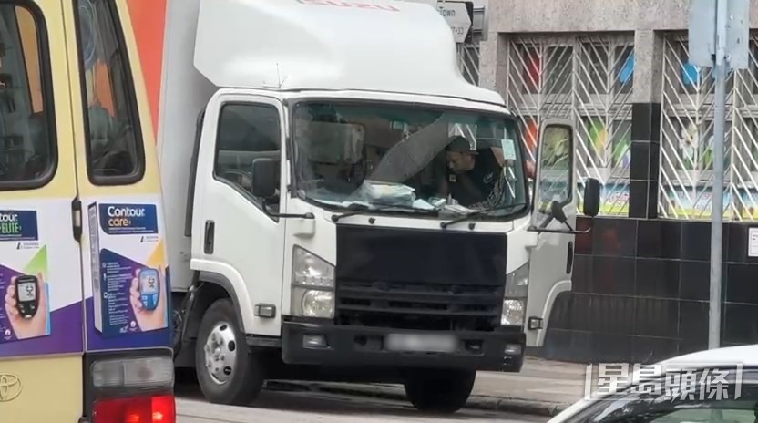 張致恒尋回貨車。