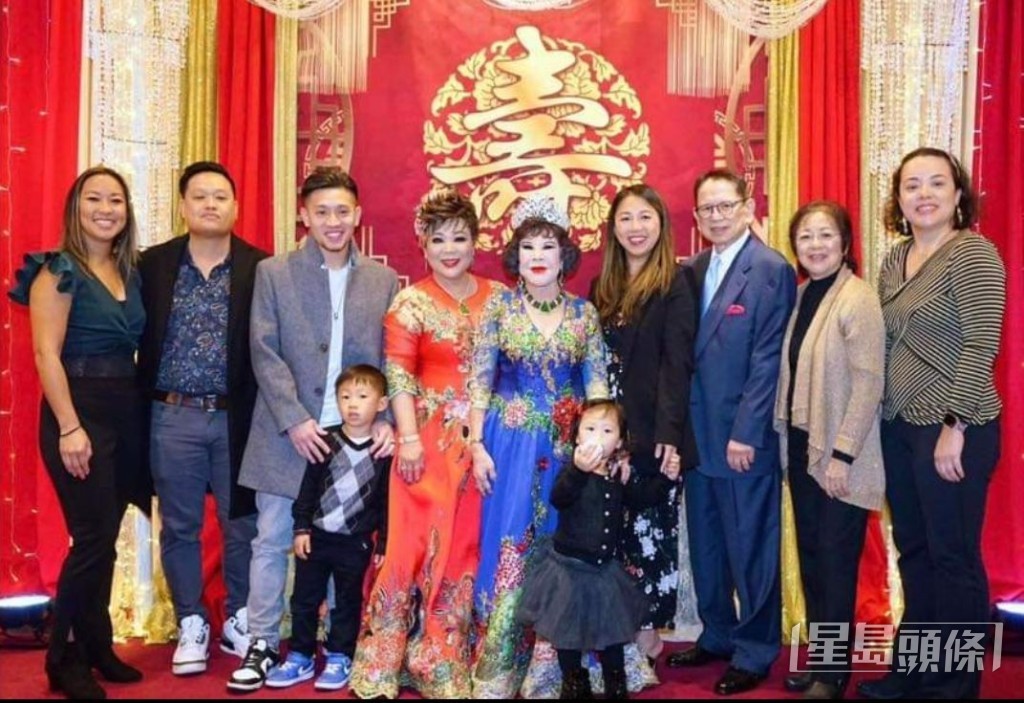 黃夏蕙前年曾與老公移民美國,過四代同堂生活。 黃夏蕙前年曾與老公移民美國,過四代同堂生活。