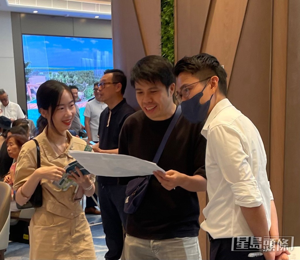 林先生指因意嵐的樓價屬可負擔範圍，有意由外區搬入。