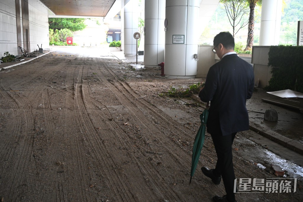 香港富麗敦海洋公園酒店門外。資料圖片
