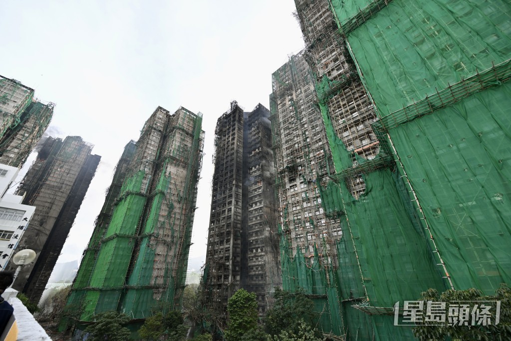 僅宏志閣未被波及。資料圖片