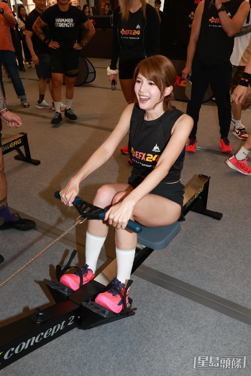 蘇皓兒做Gym都係想肌肉線條靚。