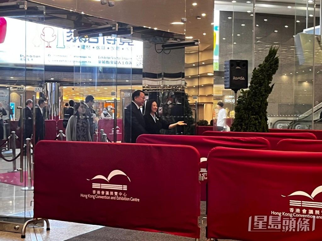 政务司司长陈国基到场。李健威摄