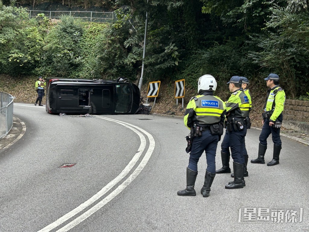 警員到場調查。林思明攝