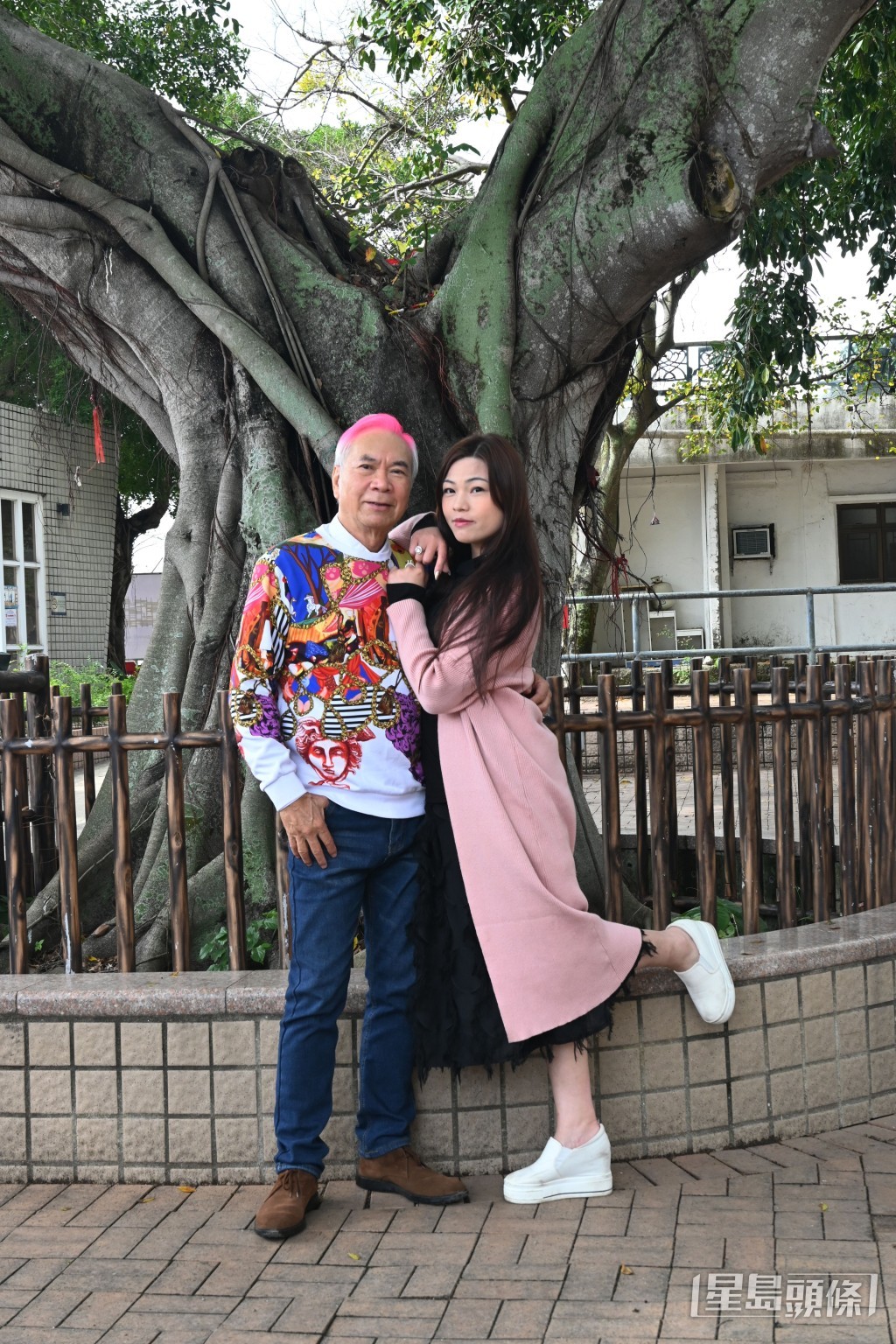 兩人曾有甜蜜時光。