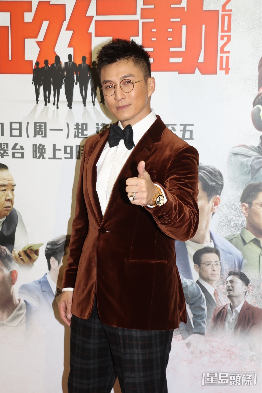 问儿子是否明白自己在工作中？陈山聪笑言知道，觉得他有天赋，记对白和表情都很不错。