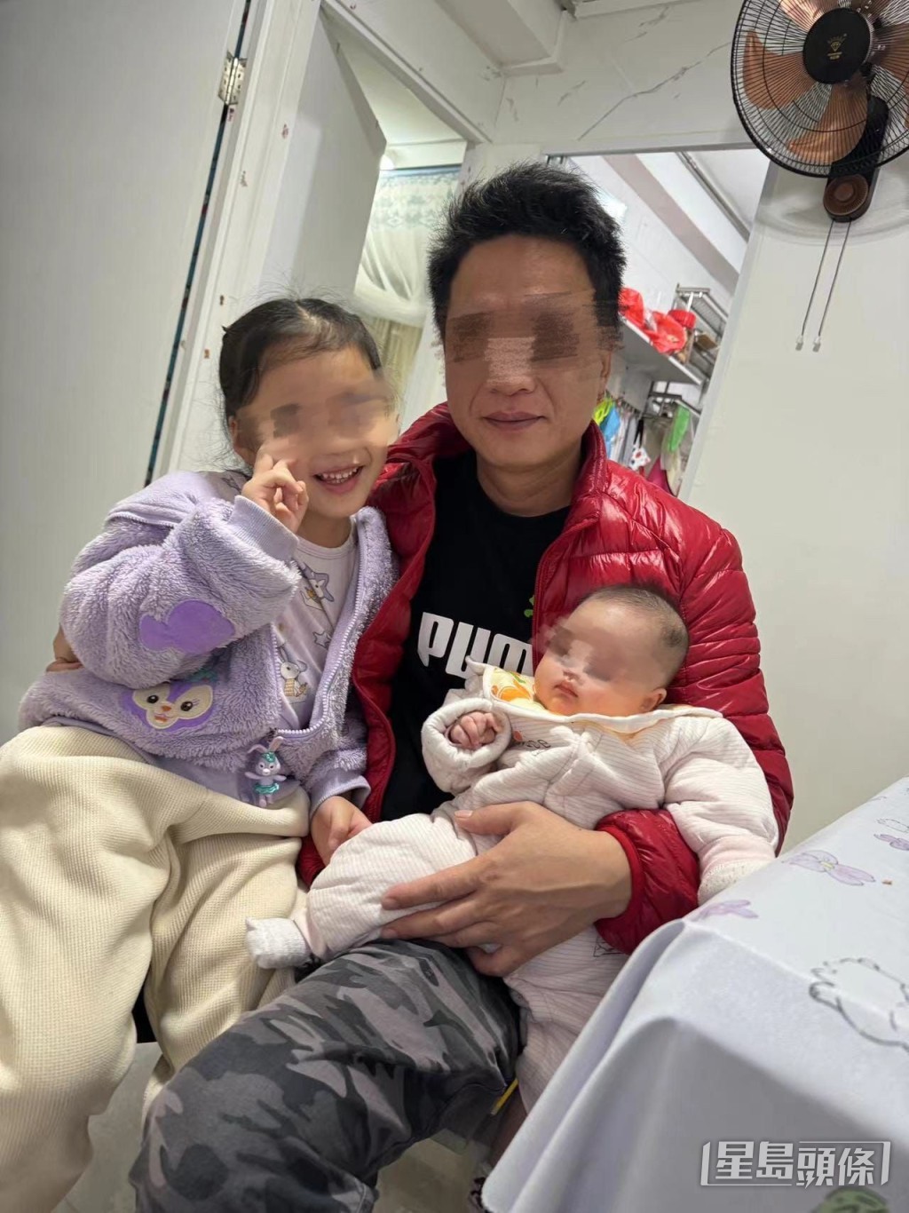 心悅(左一)目前仍然危殆。受訪者提供圖片 心悅(左一)目前仍然危殆。受訪者提供圖片