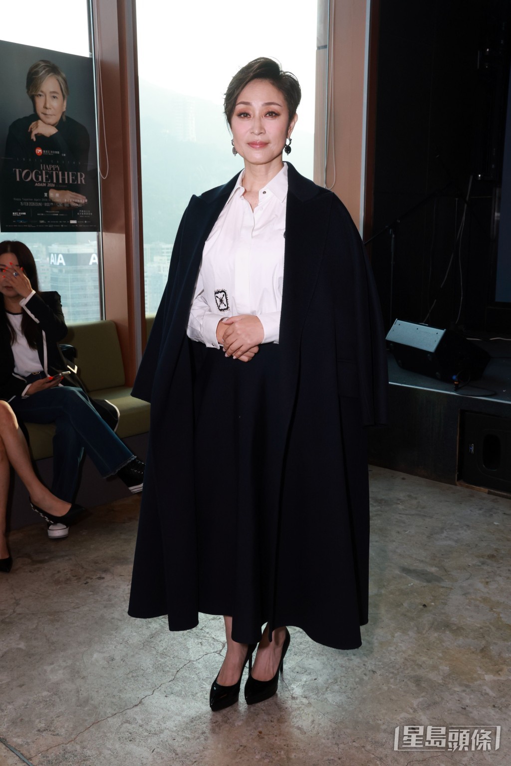 陳法蓉對大埔宏福苑的五級大火，坦言好難過。