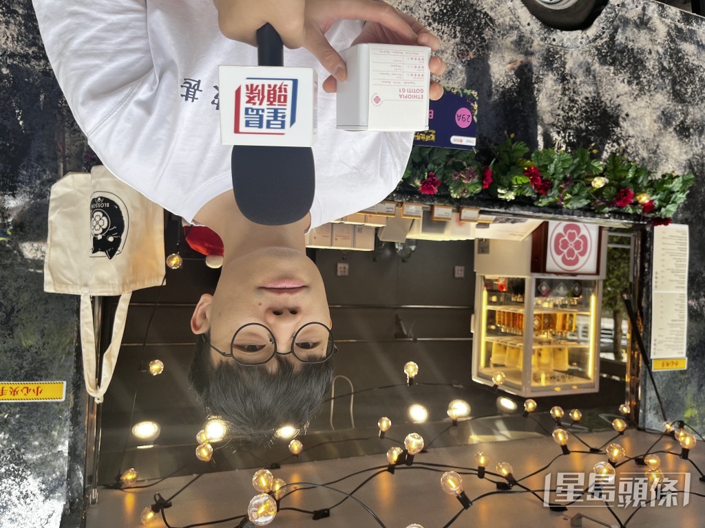 餐車店員Carson。 餐車店員Carson。