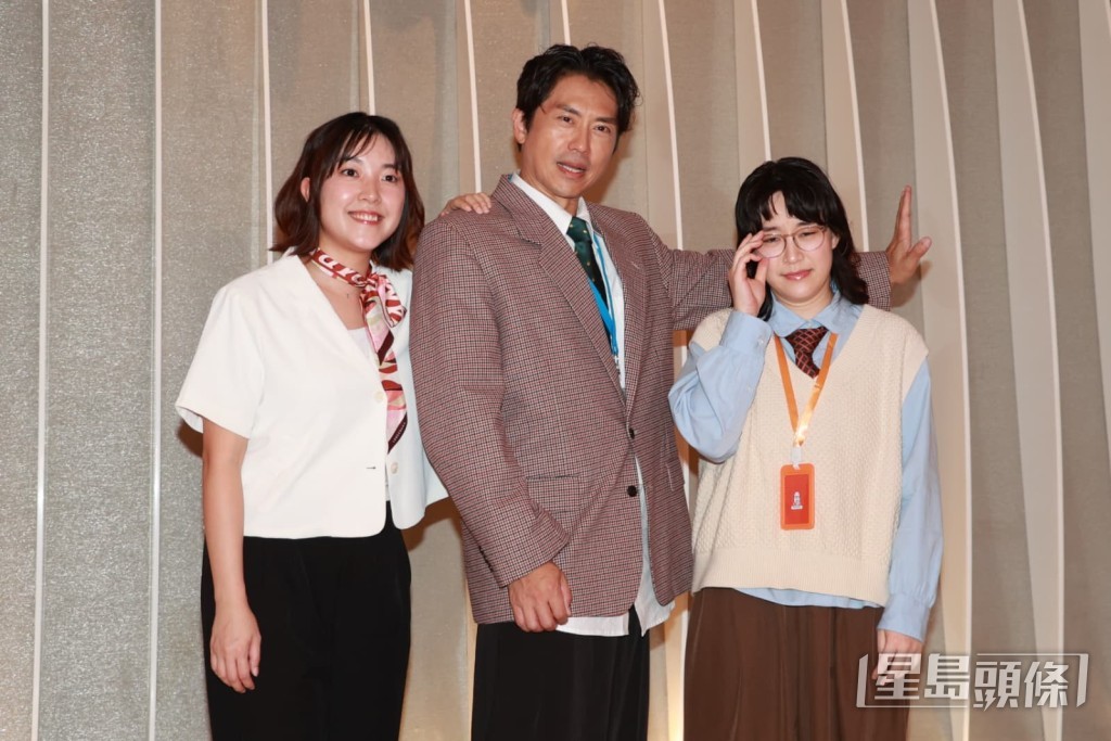 Elsie、森美、阿正好合拍。 Elsie、森美、阿正好合拍。