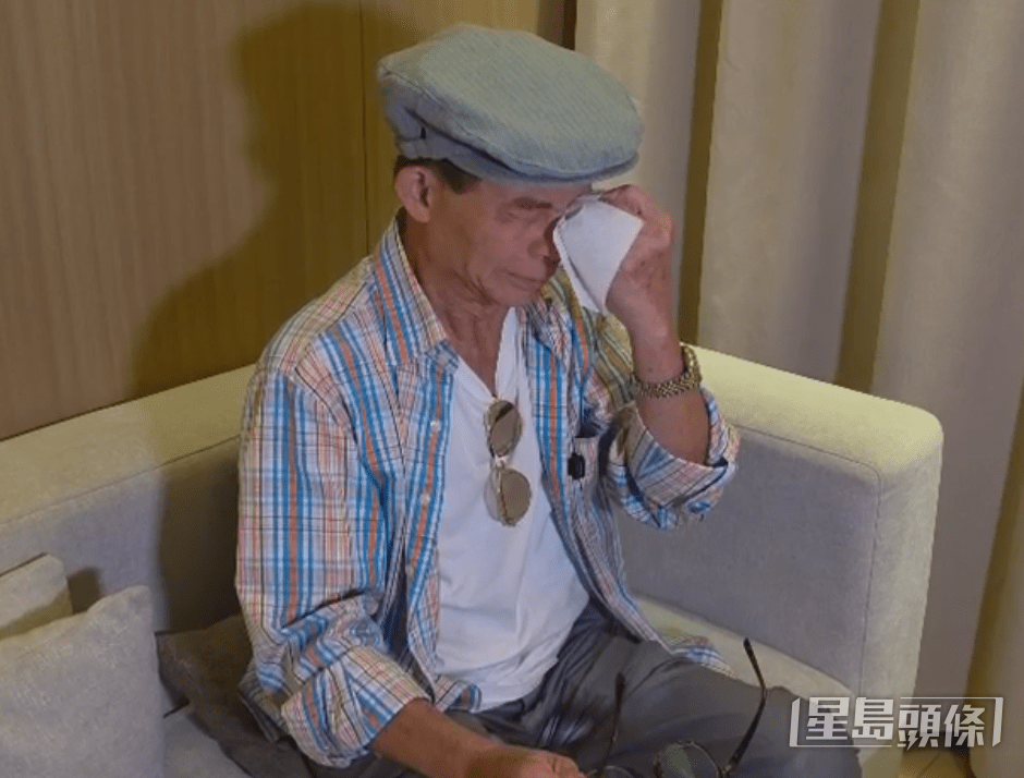 梅啟明昨晚得悉梅艷芳骨灰被盜後好激動。