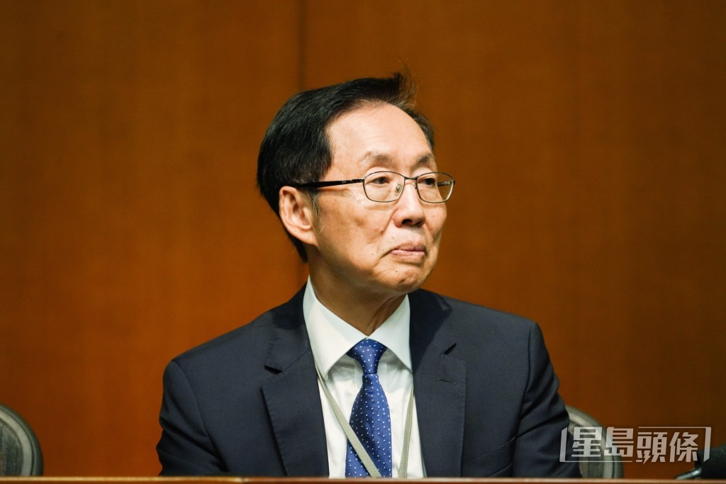 行會成員、立法會保險界議員陳健波。 行會成員、立法會保險界議員陳健波。