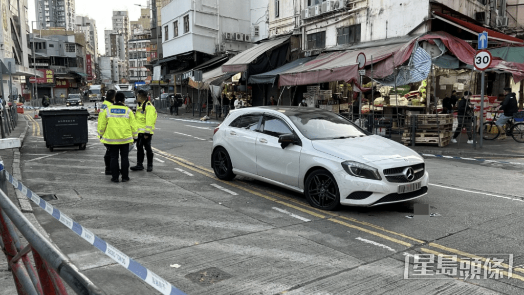 肇事司機事後棄車逃去。