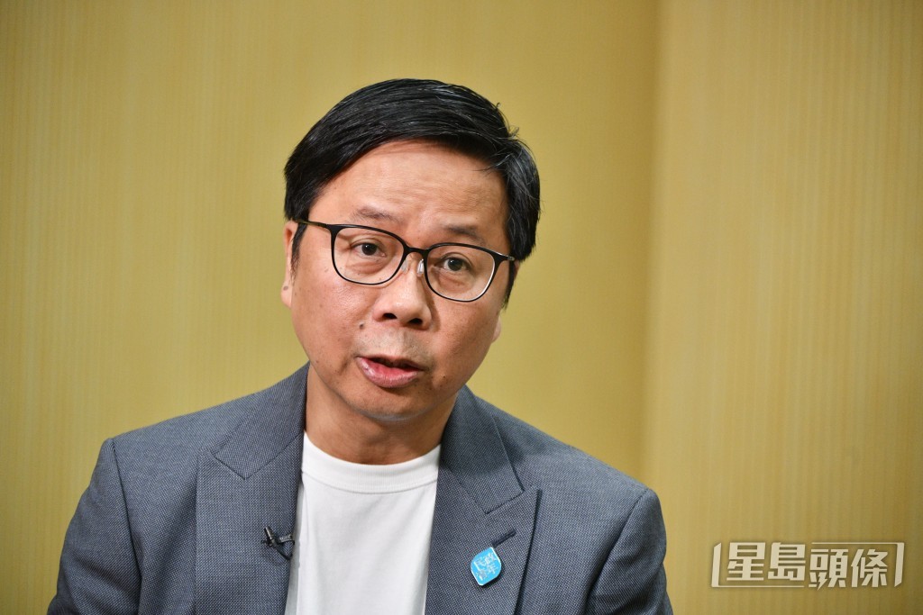 民政及青年事務局新任青年專員陳瑞緯。盧江球攝