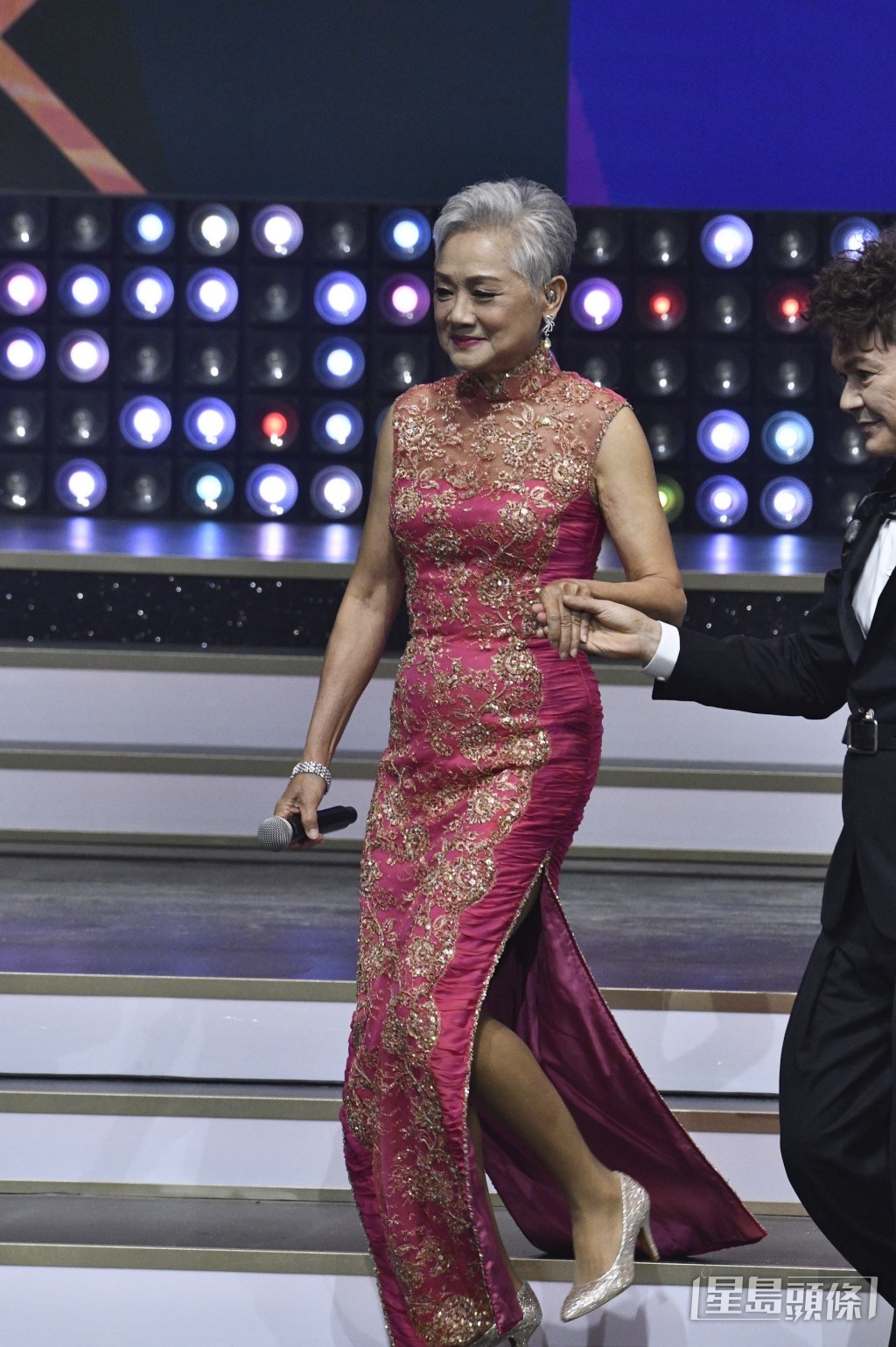 葉麗儀去年5月返港出席《十大中文金曲頒獎音樂會》。