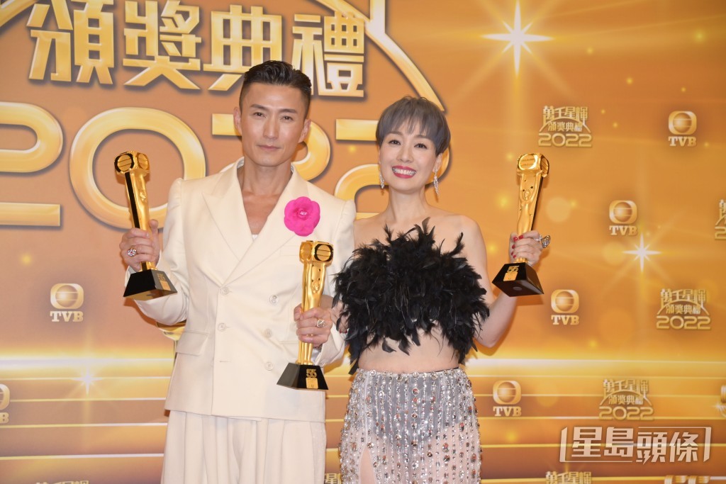 江美儀《萬千星輝頒獎典禮2022》憑《下流上車族》奪得「最佳女主角」。