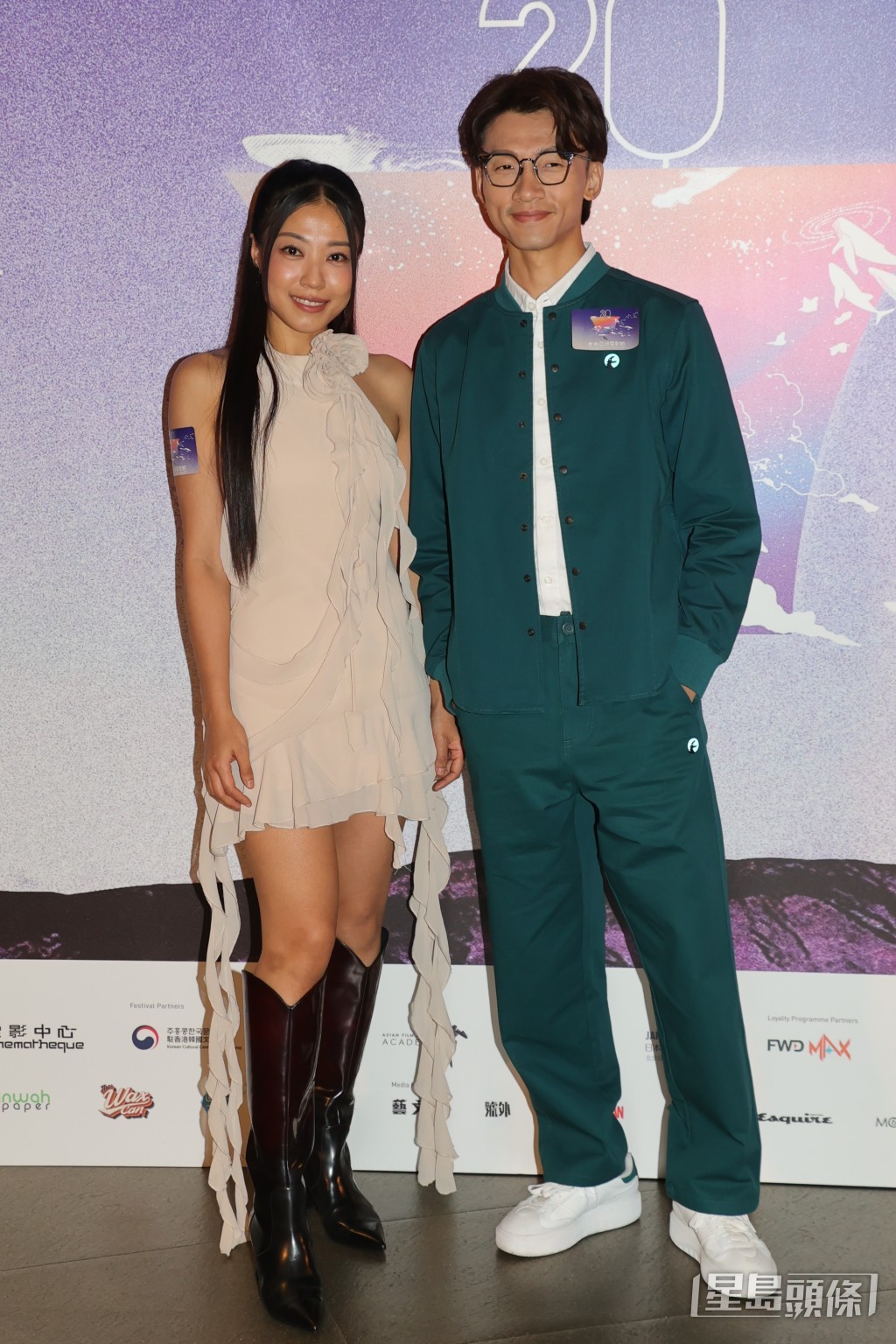 陳湛文與李芯駖演夫婦。
