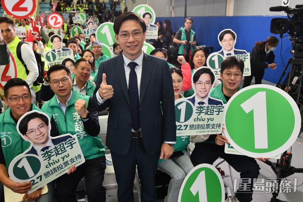 1號候選人李超宇。