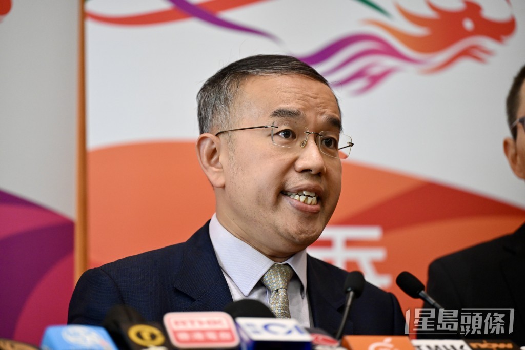 許正宇表示,物流署事發後已加緊做好善後工作。劉駿軒攝 許正宇表示,物流署事發後已加緊做好善後工作。劉駿軒攝