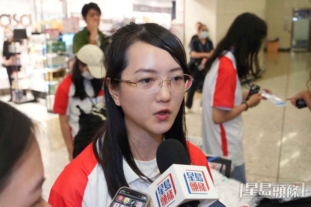 同一實習團的林同學。吳艷玲攝 同一實習團的林同學。吳艷玲攝