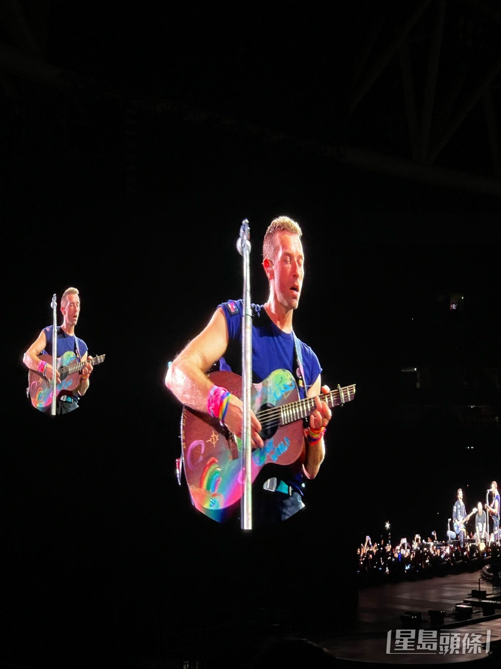 英國樂隊Coldplay演唱會最後一場。