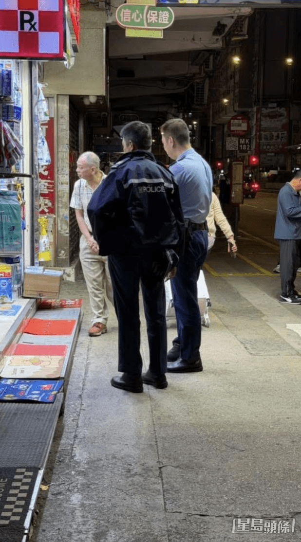 警方到場調查。網上圖片