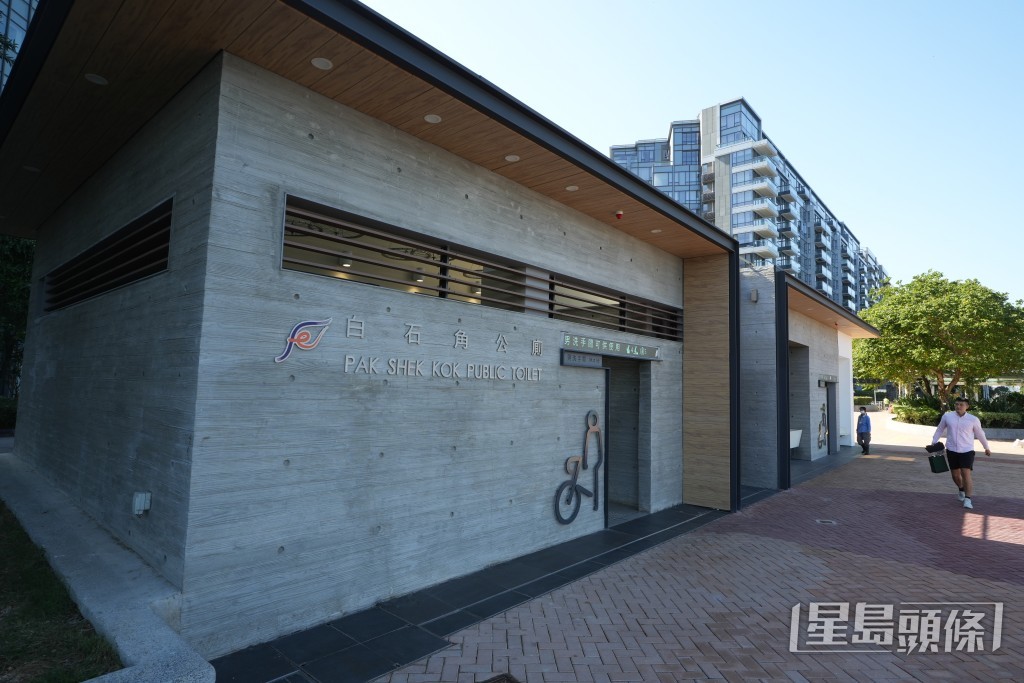 大埔科學園白石角公廁。劉駿軒攝